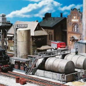 120157 Faller Öllager mit Dieseltankstelle