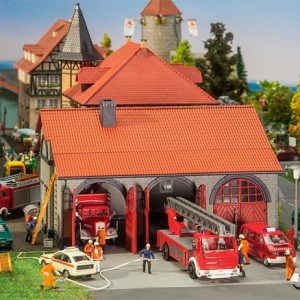 130162 Faller Feuerwehrgerätehaus