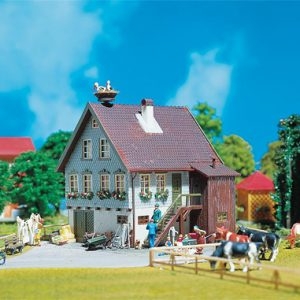 130280 Faller Haus mit Storchennest