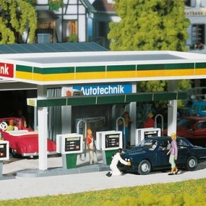 130346 Faller Überdachte Zapfsäulen