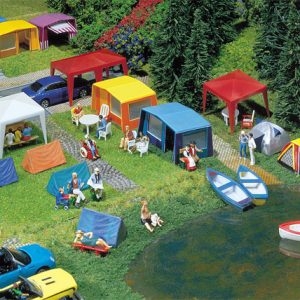 130504 Faller Camping-Zelte-Set