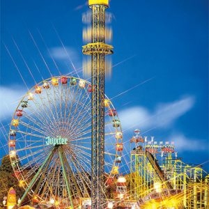 140325 Faller Fahrgeschäft Freifall-Turm (P