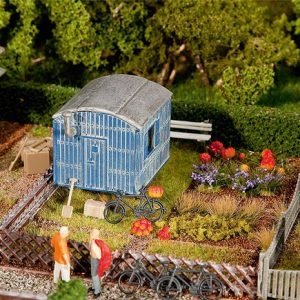 180490 Faller Schrebergarten mit Bauwagen