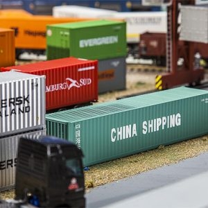 180844 Faller 40' Container CHINA SHIPPING
