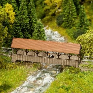 222574 Faller Überdachte Fußgängerbrücke