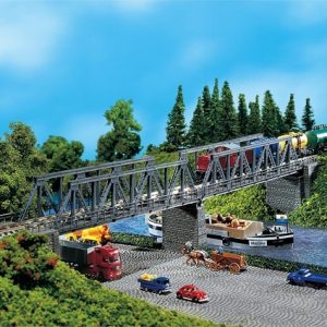 222578 Faller 2 Kastenbrücken mit Brückenkö