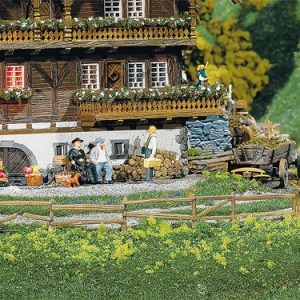 272407 Faller Weide- und Jägerzaun, 249 mm/