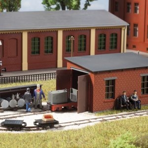 41708 Auhagen HO Feldbahnlokschuppen mit Tankstelle