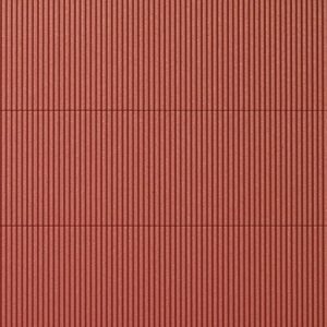 52430 Auhagen HO 1 Dekorplatte Wellblech rotbraun lose