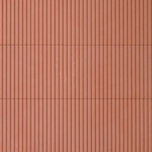 52432 Auhagen HO 1 Dekorplatte Trapezblech rotbraun lose