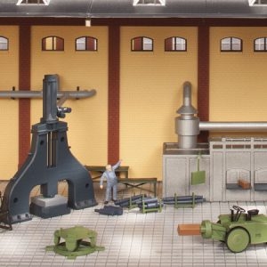 80109 Auhagen HO Dampfhammer und Zubehör