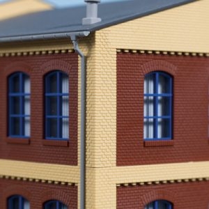 80415 Auhagen HO Ecksäulen Obergeschoss gelb