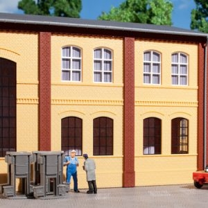 80608 Auhagen HO Wände 2322A gelb