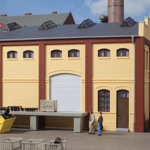 80620 Auhagen HO Wand 2410A, Wände 2410B, Wände 2410D gelb