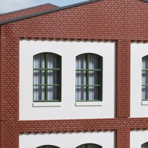 80725 Auhagen HO Wände 2532I geputzt