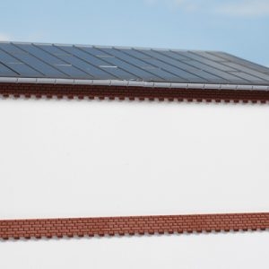 80728 Auhagen HO Wände 2532L geputzt