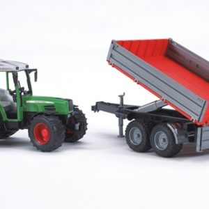 2104 Bruder Fendt 209S m. Bordwandanhänger
