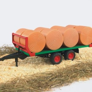 2220 Bruder Ballentransportanh. m. 8 Rundballen