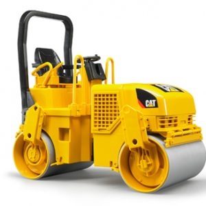 2433 Bruder CAT-Tandem Vibrationswalze