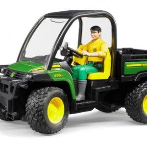 2490 Bruder John Deere Gator 8550 mit Fahrer