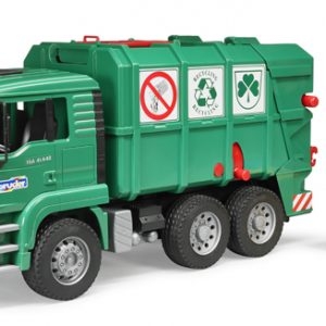 2753 Bruder MAN TGA Müll-LKW grün