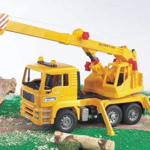 2754 Bruder MAN TGA Kran-LKW