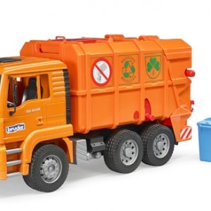 2760 Bruder MAN TGA Müll-LKW orange