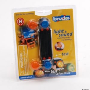 2801 Bruder Zubehör: Light and Sound Module Display