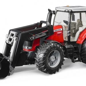 3047 Bruder Massey Ferguson 7600 mit Frontlader