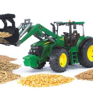 3051 Bruder John Deere 7930 m. Frontlader