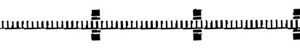 6412 Fleischmann FLEX.ZAHNSTANGE 200 MM