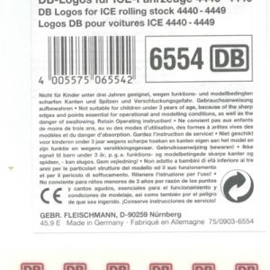 6554 Fleischmann DB LOGOS F. ICE FAHRZ. VP 5