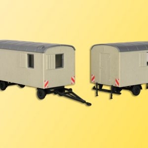 10278 Kibri H0 Bauwagen, 2 Stück