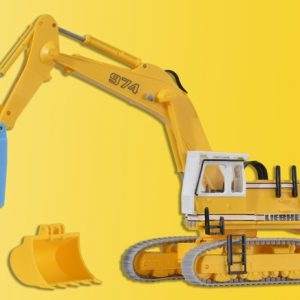 11271 Kibri H0 LIEBHERR 974 mit Abbruchmeißel und Schutzkäfig