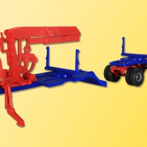12251 Kibri H0 DOLL Langholzaufbau mit Nachläufer