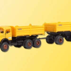 14026 Kibri H0 MB Rundhauber MEILLER Kipperzug