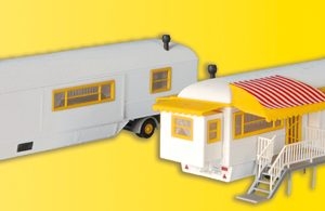 15704 Kibri H0 Schaustellerwagen, 2 Stück