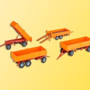 15707 Kibri H0 Kommunalanhänger-Set