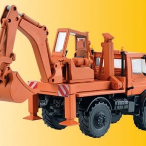 18480 Kibri H0 UNIMOG mit Aufbaubagger