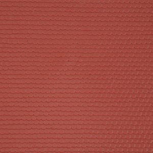 34140 Kibri H0 Biberschwanzdachplatte mit Firstziegel, L ca. 20 x B 12 cm
