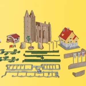 36401 Kibri Z Ruine Klostergart inkl.Haus