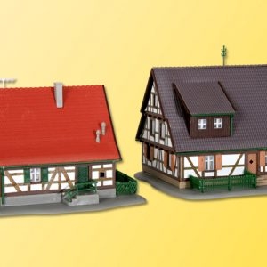 36406 Kibri Z Fachwerkhäuser, 2 Stück
