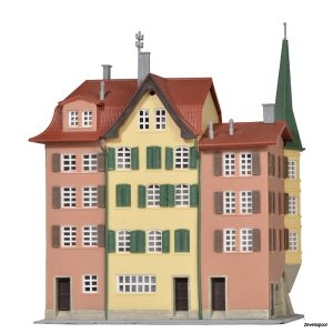36801 Kibri Z Stadthäuser Biel, 3 Stück