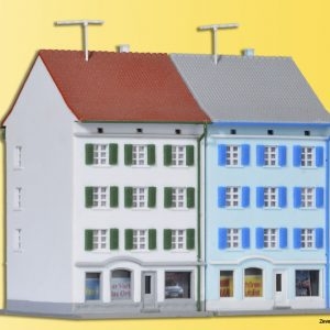 36841 Kibri Z Stadthaus mit Ladengeschäft, 2 Stück