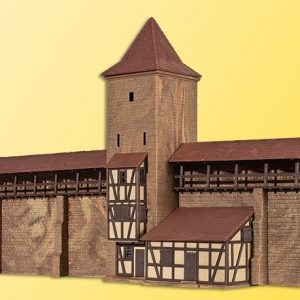 37108 Kibri N Wehrturm mit Mauer in Rothenburg