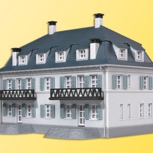 37169 Kibri N Stadthaus mit Balkon und Terrasse **Auslauf**