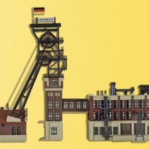 37228 Kibri N Förderturm mit Maschinenhaus und Kohlewäschegebäude