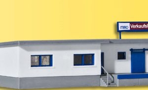 37469 Kibri N Verkaufsbüro MIRO mit Abfüllanlage **Auslauf**