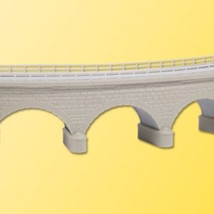 37662 Kibri N/Z Wildeck-Brücke mit Eisbrecherpfeilern, gebogen, eingleisig