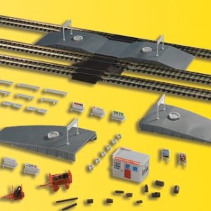 37755 Kibri N Deko-Set Rund um den Bahnsteig